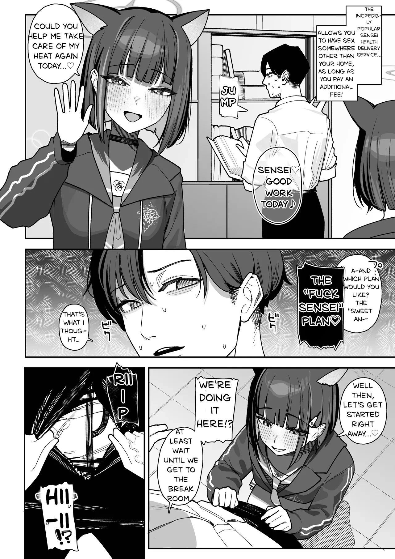 Hentai Manga Comic-Exclusive for students: Sensei Health Delivery-Read-24